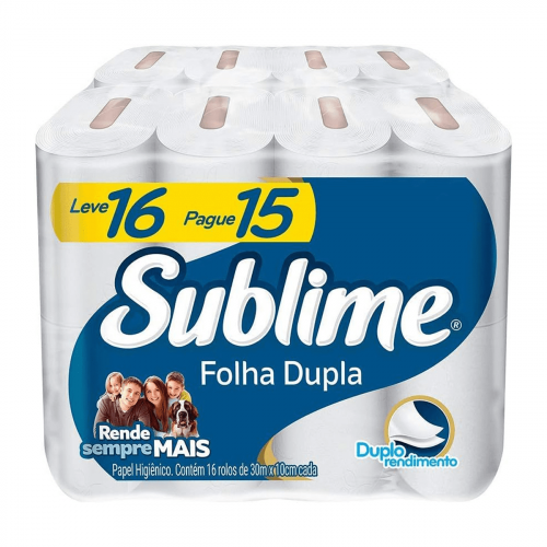 SUBLIME L16 P15 30 MTS FOLHA DUPLA - NEUTRO FD COM 4 PT