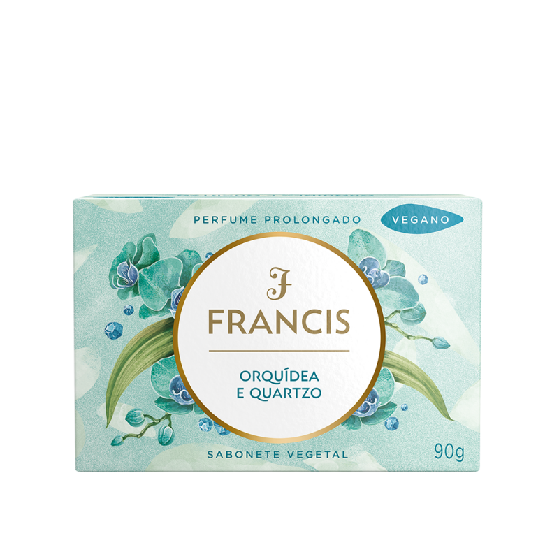 SABONETE EM BARRA FRANCIS 90G - CLÁSSICO AZUL DZ COM 12 UM