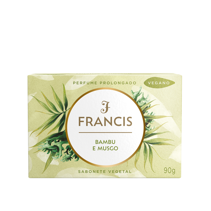 SABONETE EM BARRA FRANCIS 90G - CLÁSSICO VERDE DZ COM 12 UM