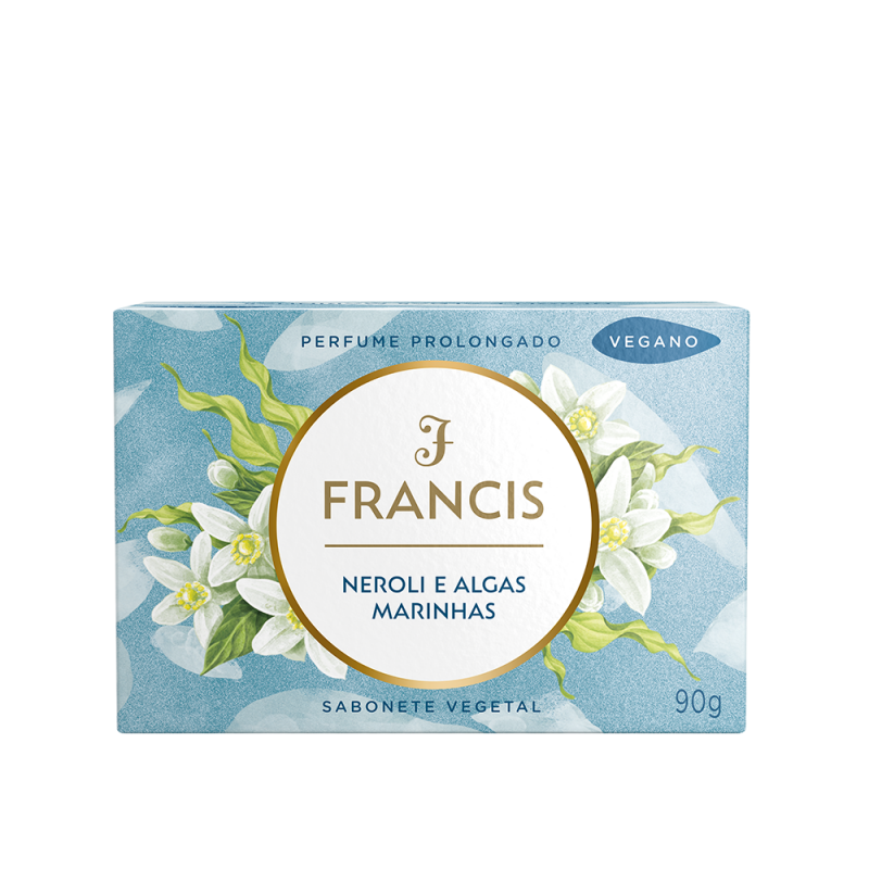 SABONETE EM BARRA FRANCIS CLASSICO 90G - MARINHO DZ COM 12 UM