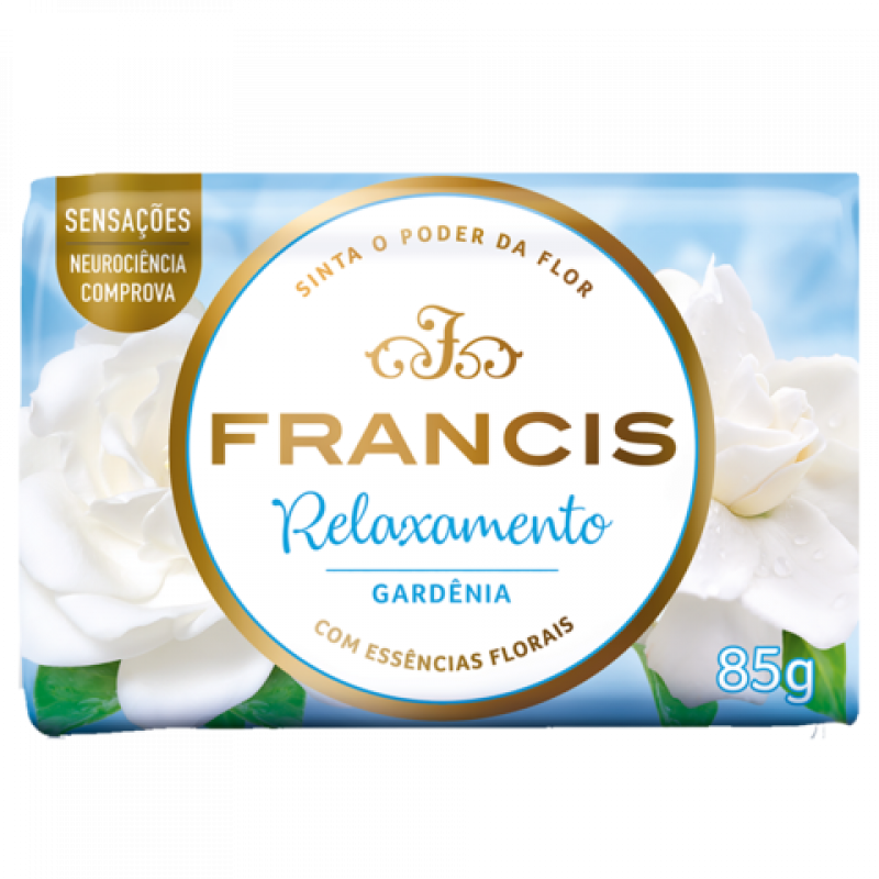 PROMOPACK SABONETE BARRA FRANCIS 85G LEVE 12 PAGUE 11 - SUAVE AZUL DZ COM 12 UM