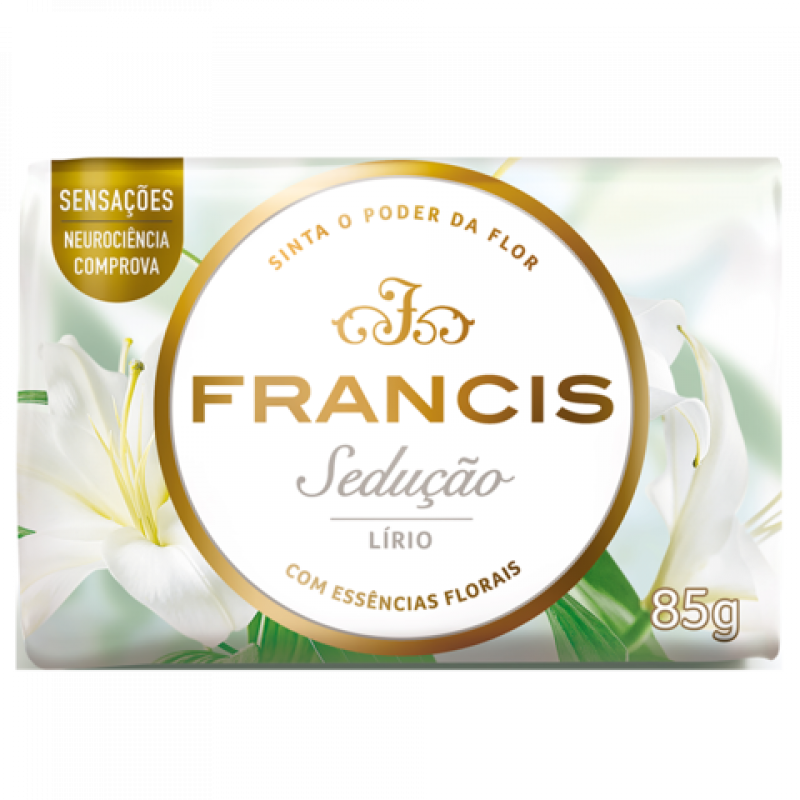 PROMOPACK SABONETE BARRA FRANCIS 85G LEVE 12 PAGUE 11 - SUAVE BRANCO DZ COM 12 UM