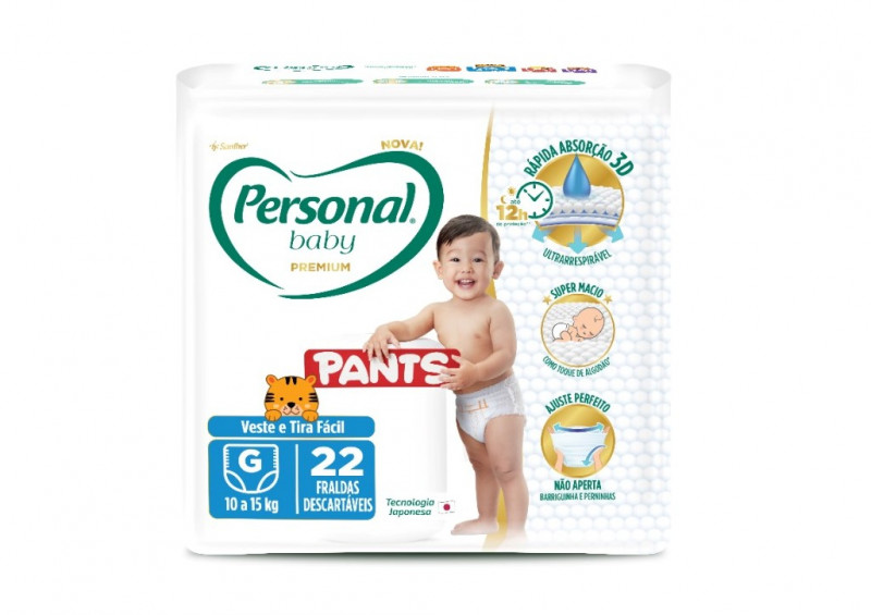 FR PERSONAL BABY PREMIUM PANTS - GD C/22 UN PT COM 22 UM