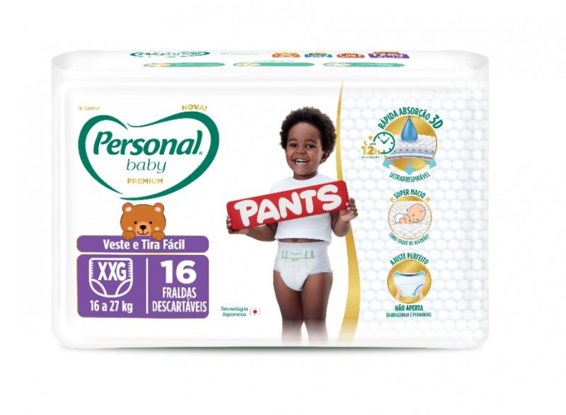 FR PERSONAL BABY PREMIUM PANTS XXG C/16 UN PT COM 16 UM