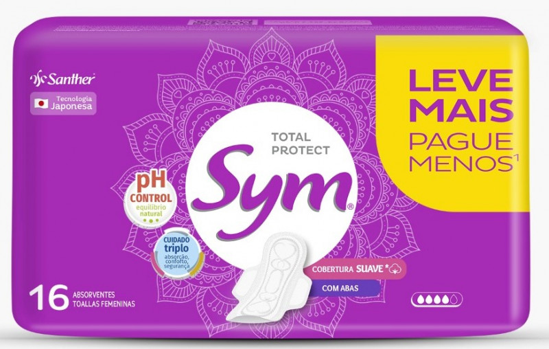ABS SYM PROMO C/ ABAS 16UM - SUAVE UM COM 1 UM