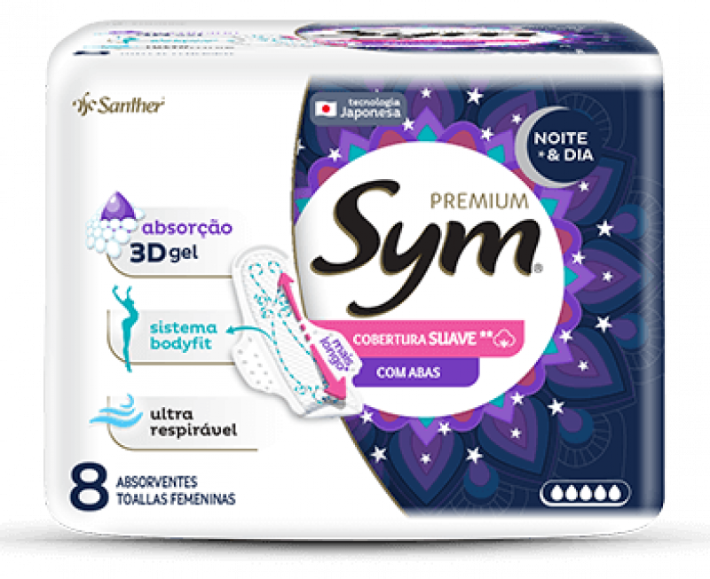 ABS SYM PREMIUM C/8 UNID - NOTURNO C/ABAS UM COM 1 UM