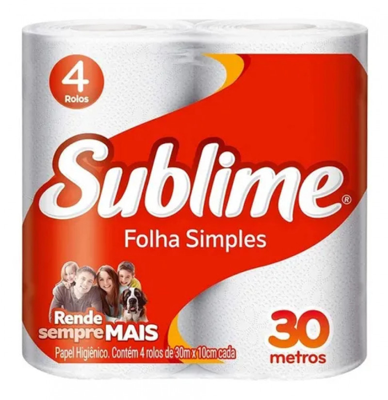 SUBLIME C/4 F.SIMPLES 30MTS - NEUTRO FD COM 16 UM
