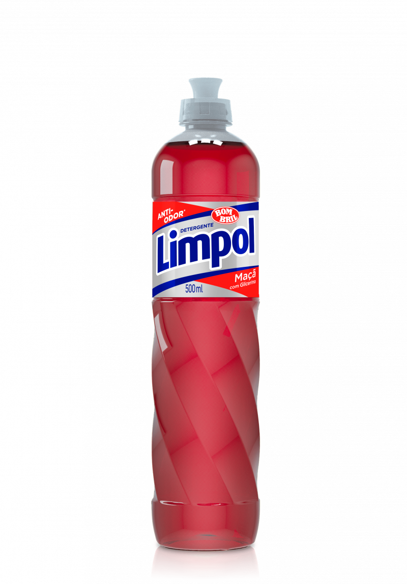 LIMPOL 24 x 500 ML - MAÇÃ CX COM 24 UM