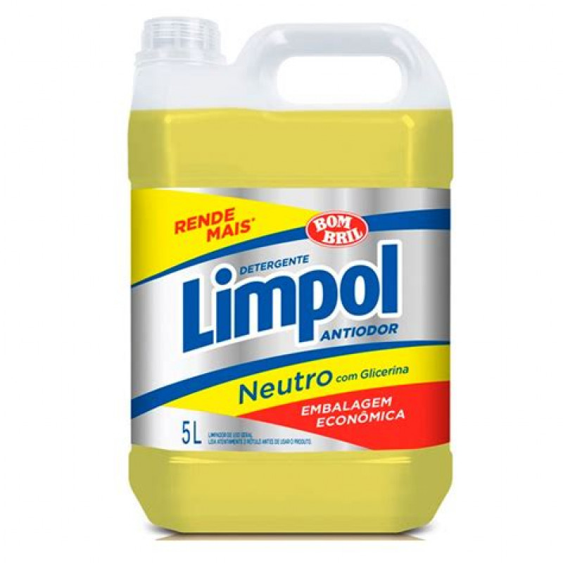 LIMPOL 5 LT - NEUTRO CX COM 4 UM