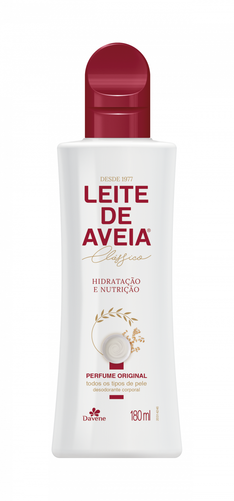 LEITE DE AVEIA DAVENE 180ML - ORIGINAL UM COM 1 UM