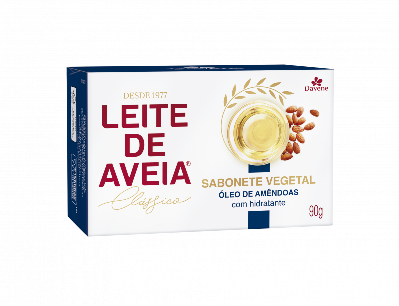 SABONETE LEITE DE AVEIA 90GR - AMENDOAS UM COM 1 UM