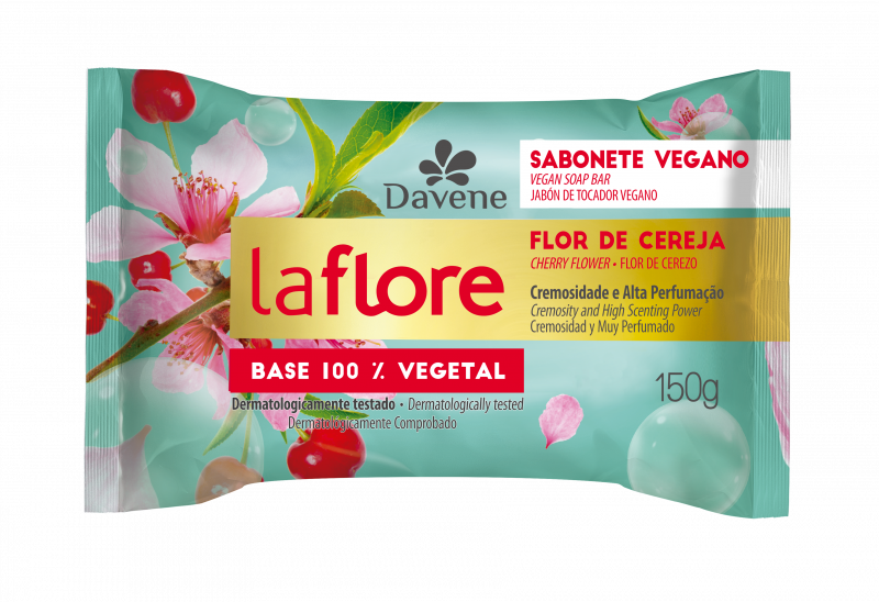 SABONETE LA FLORE 150GR - CEREJA UM COM 1 UM