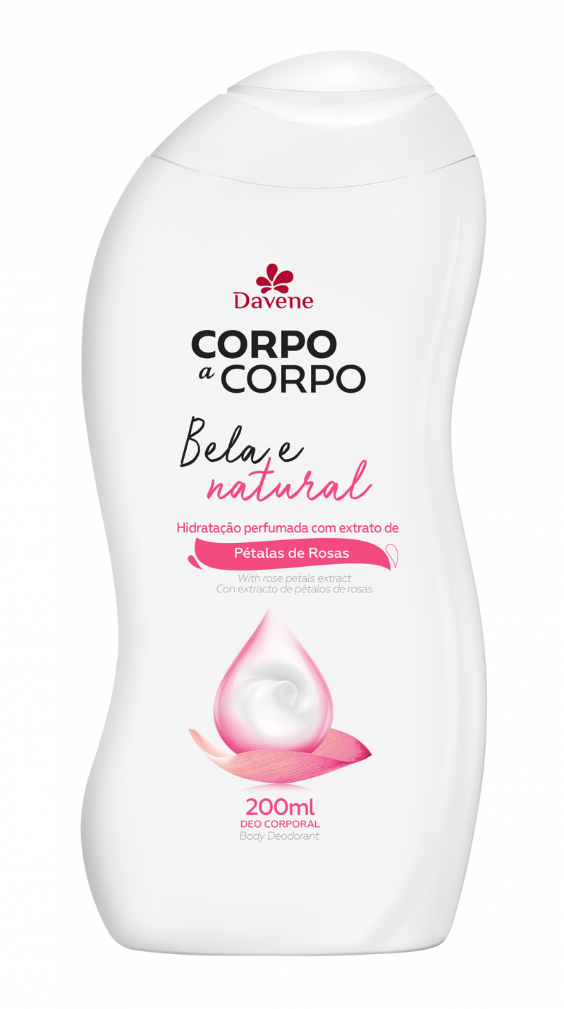 CORPO A CORPO LOCAO DEO DAVENE 200ML - NATURAL UM COM 1 UM