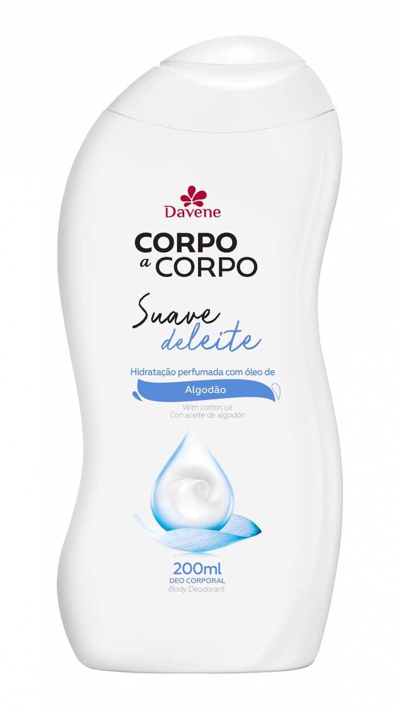 CORPO A CORPO LOCAO DEO DAVENE 200ML - SUAVE UM COM 1 UM