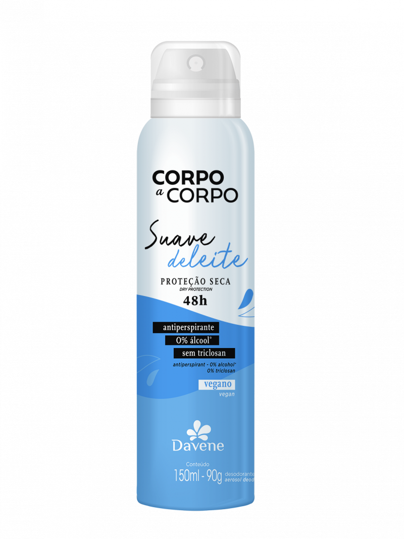 CORPO A CORPO LOCAO DEO AERO DAVENE 150ML - SUAVE UM COM 1 UM