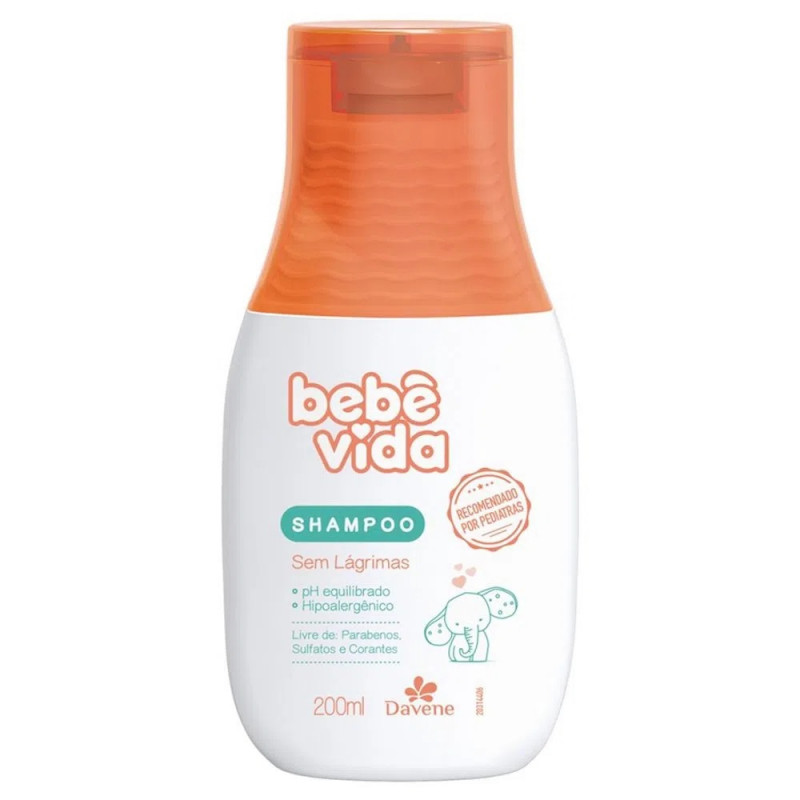 BEBE VIDA SHAMPOO DAVENE 200 ML - UM COM 1 UM