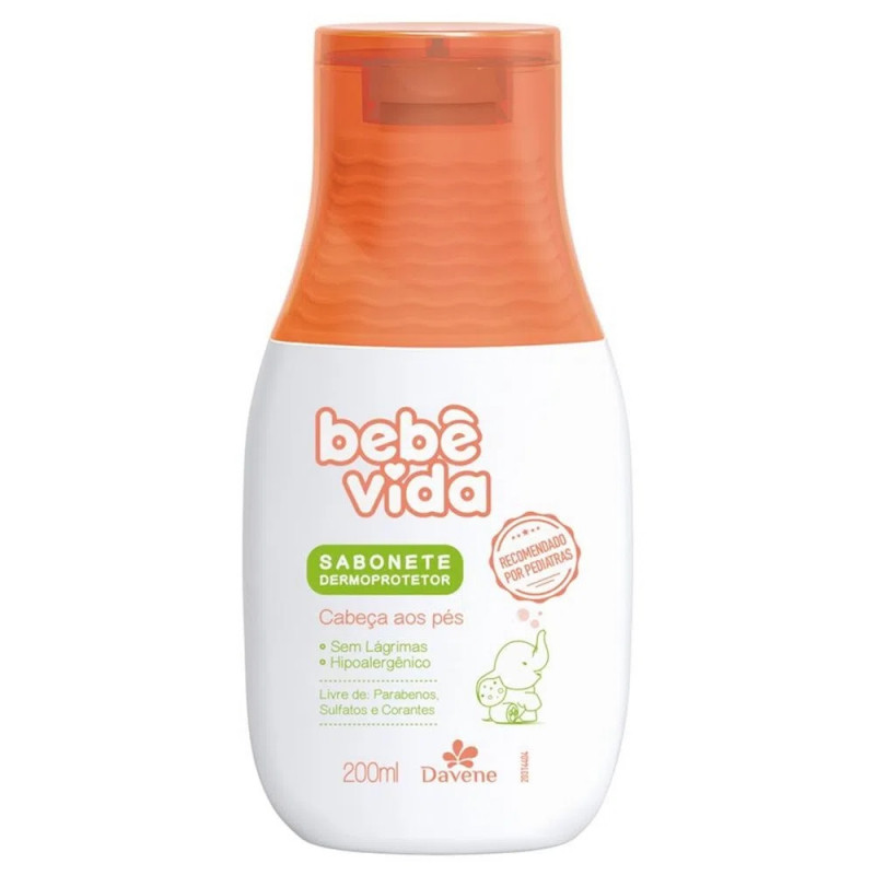 BEBE VIDA SABONETE LIQUIDO DAVENE 200 ML - UM COM 1 UM