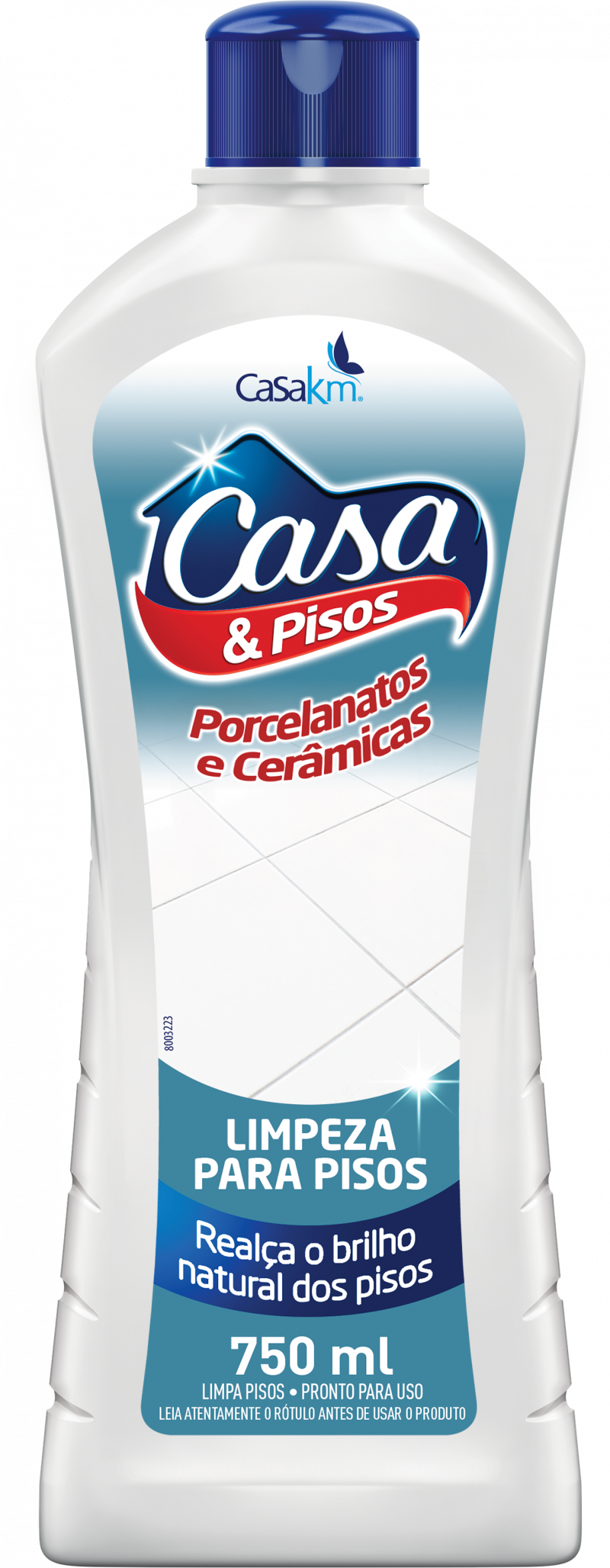 LIMPA PISOS CASA & PISOS 750ML - PORCELANATOS CX COM 12 UM