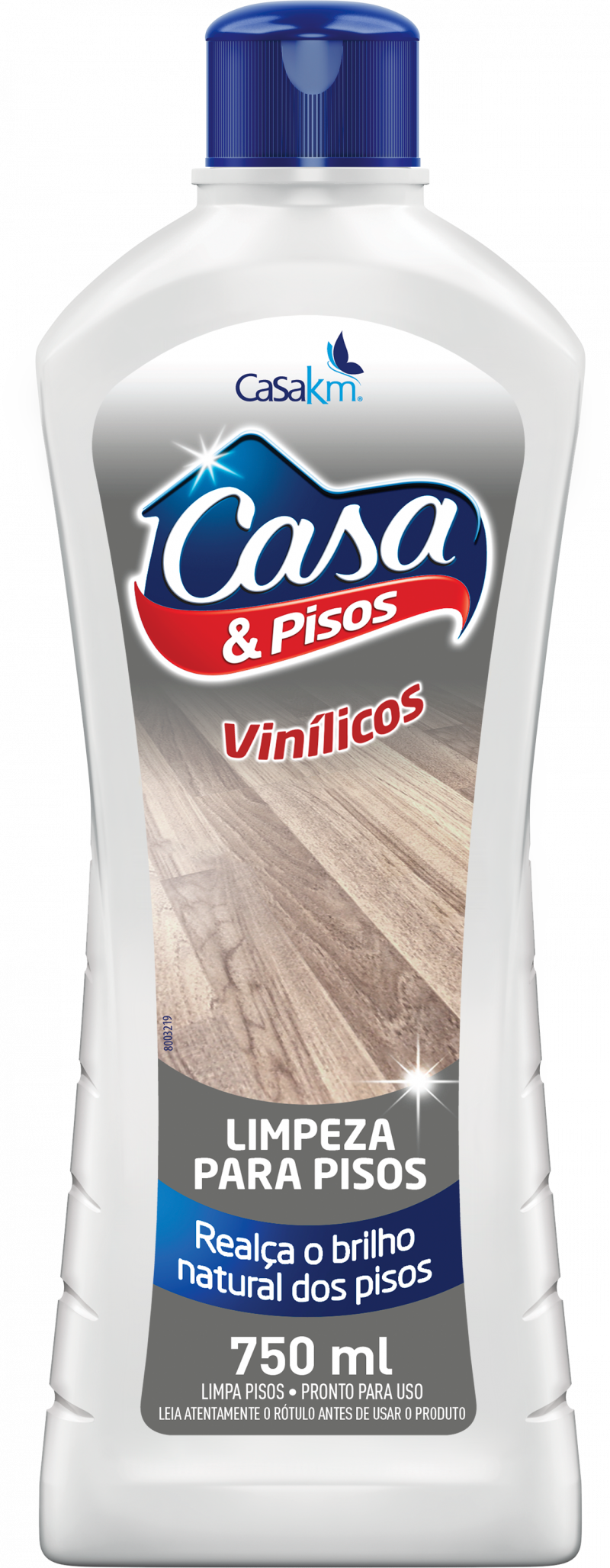 LIMPA PISOS CASA&PISOS 750ML - VINILICOS CX COM 12 UM