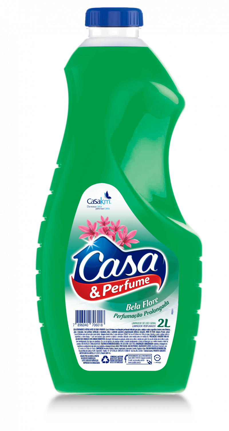 LIMPADOR PERFUMADO CASA & PERFUME 2L - BELA FLORE CX COM 6 UM