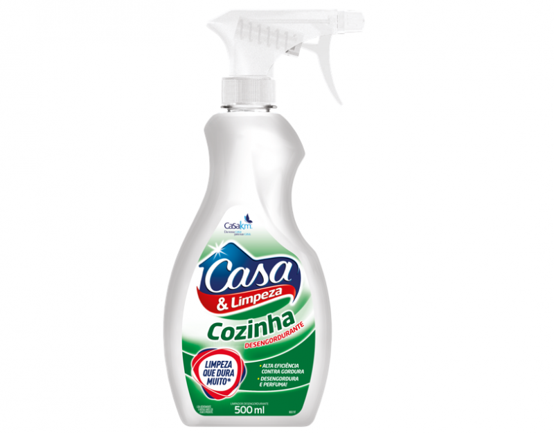 DESENGORDURANTE COZINHA CASA&LIMPEZA 500M - GATILHO UM COM 1 UM
