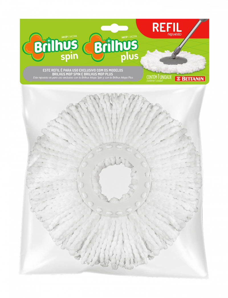 BRILHUS BALDE SPIN CORDÕES 1X6 - REFIL UM COM 1 UM