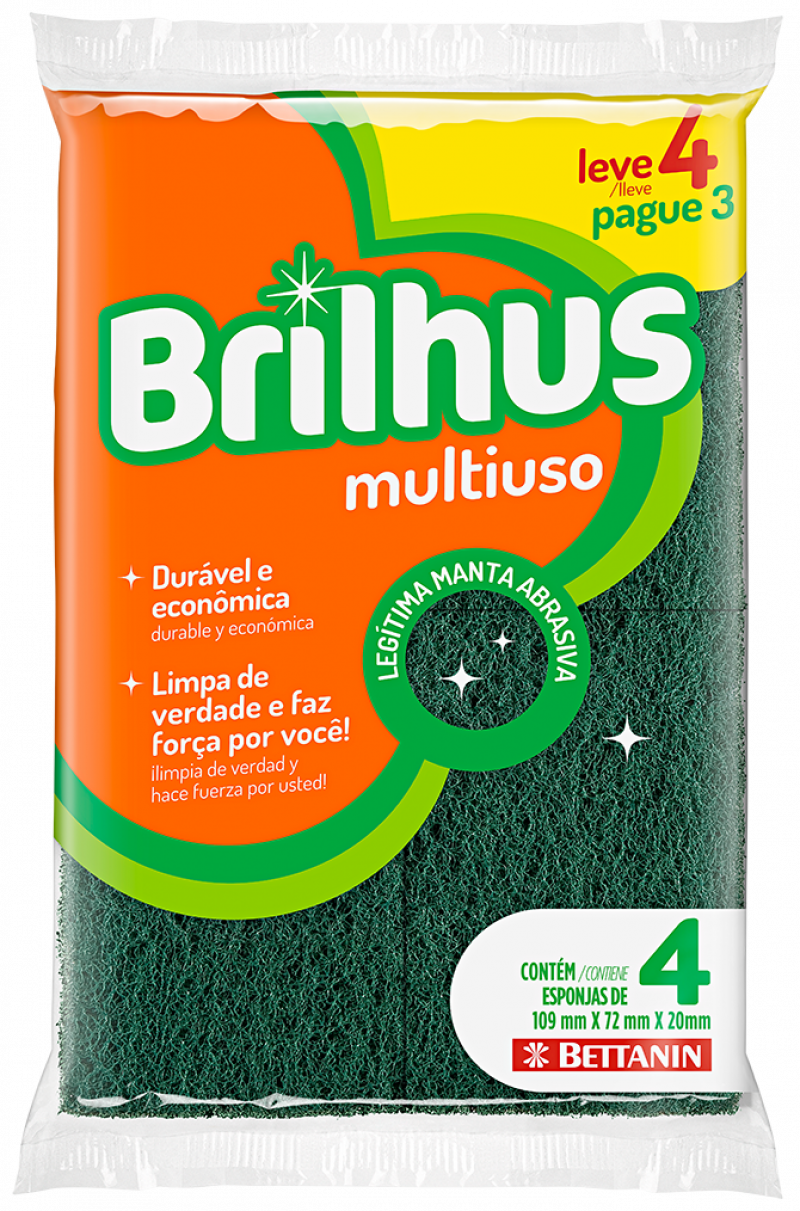BRILHUS ESPONJA UNIDADE - LEVE 4 PAGUE 3