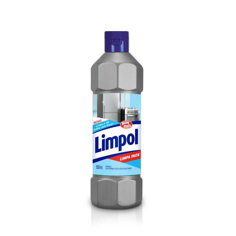 LIMPA INOX LIMPL 500 ML - UM COM 1 UM
