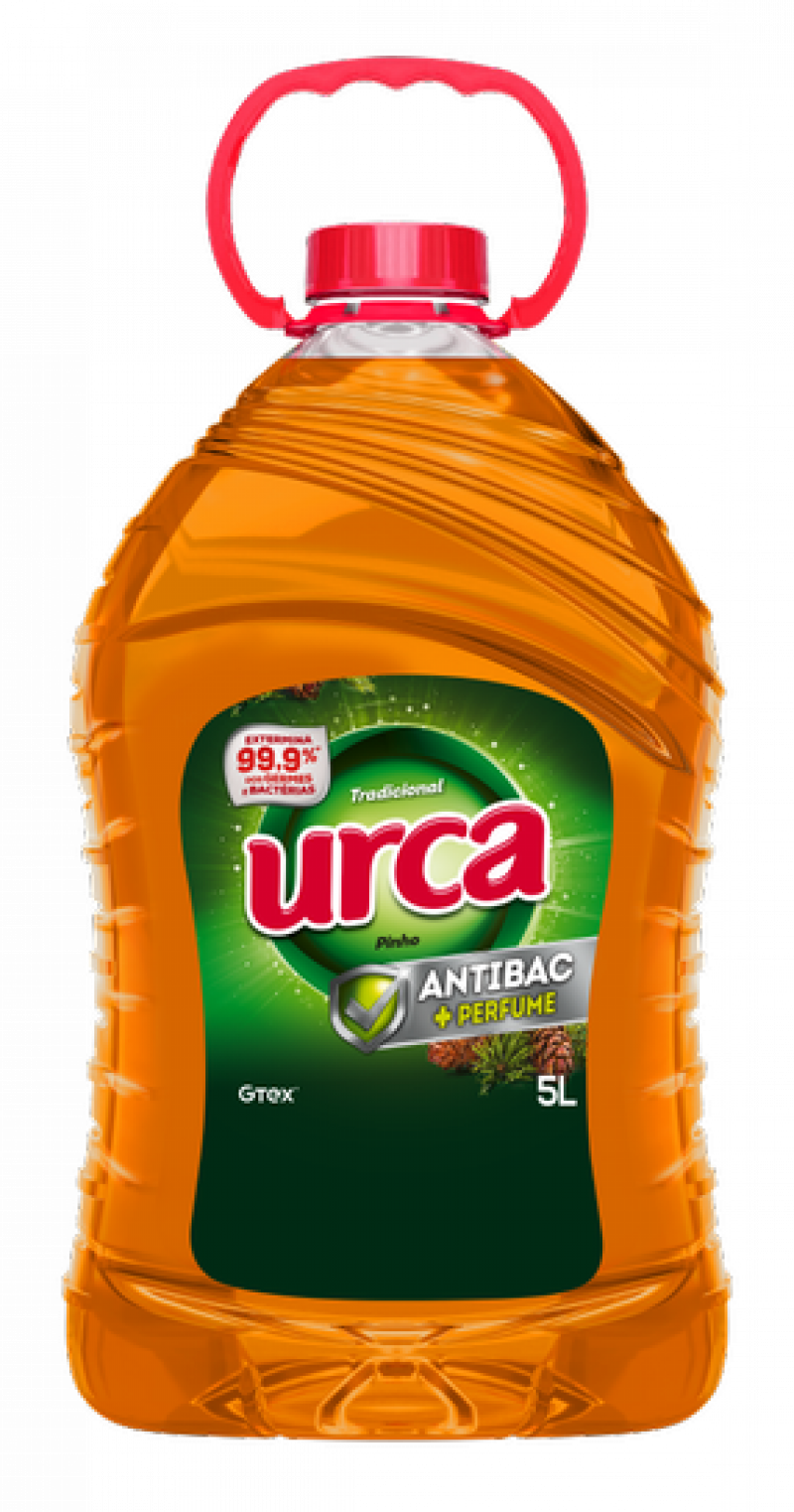 DESINFETANTE URCA 5L - PINHO (MARRON) CX COM 2 UM