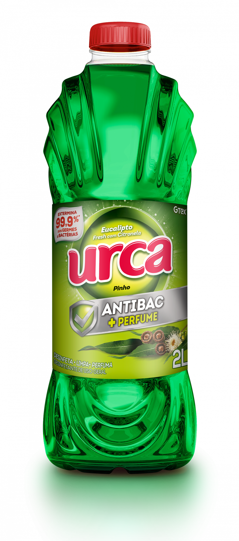 DESINFETANTE URCA 6X2L - EUC FRESH CX COM 6 UM