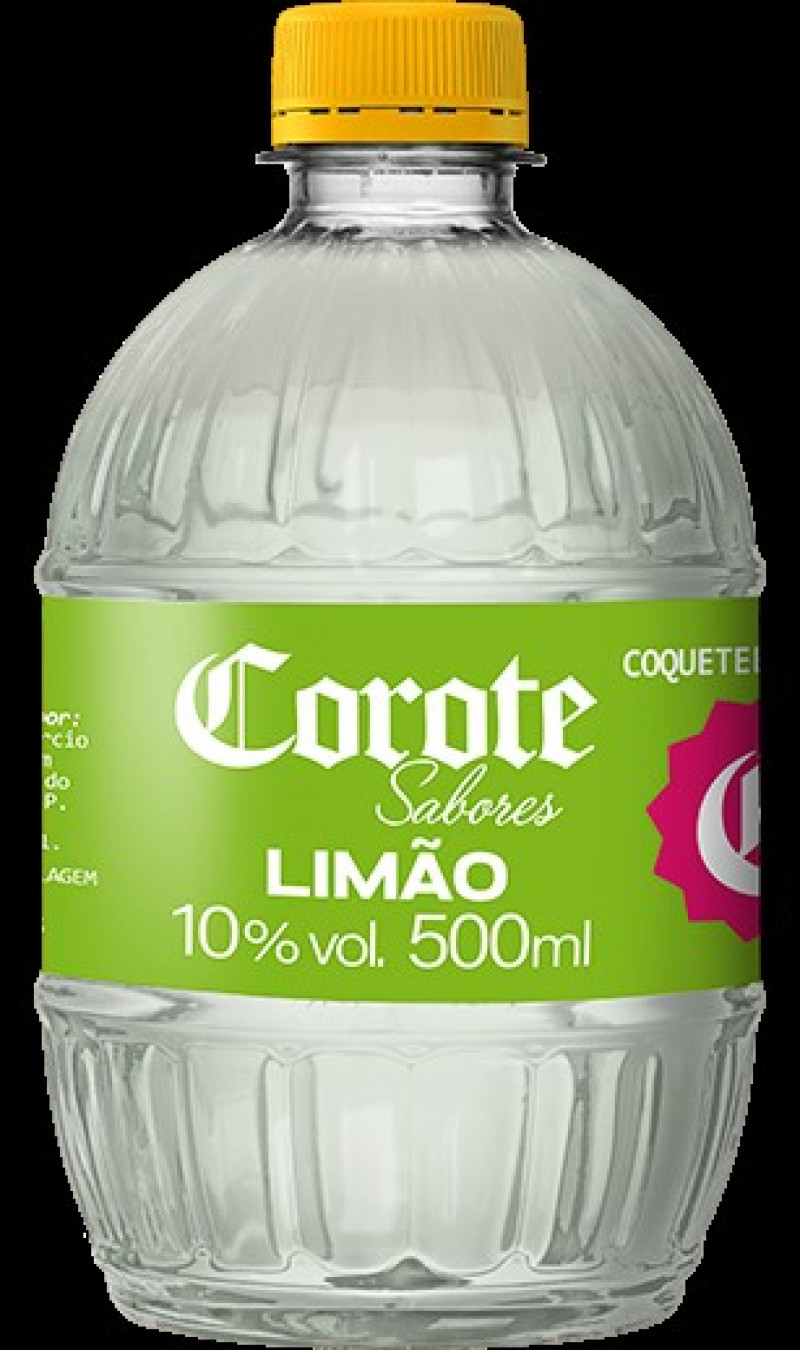 COROTE SABORES PET 500ML - LIMAO CX COM 12 UN
