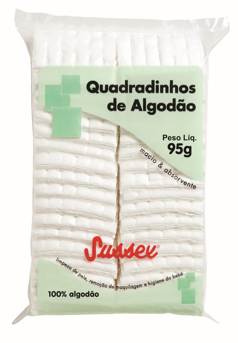 ALGODAO QUADRADINHO SUSSEX - 95GR UN COM 1 UN