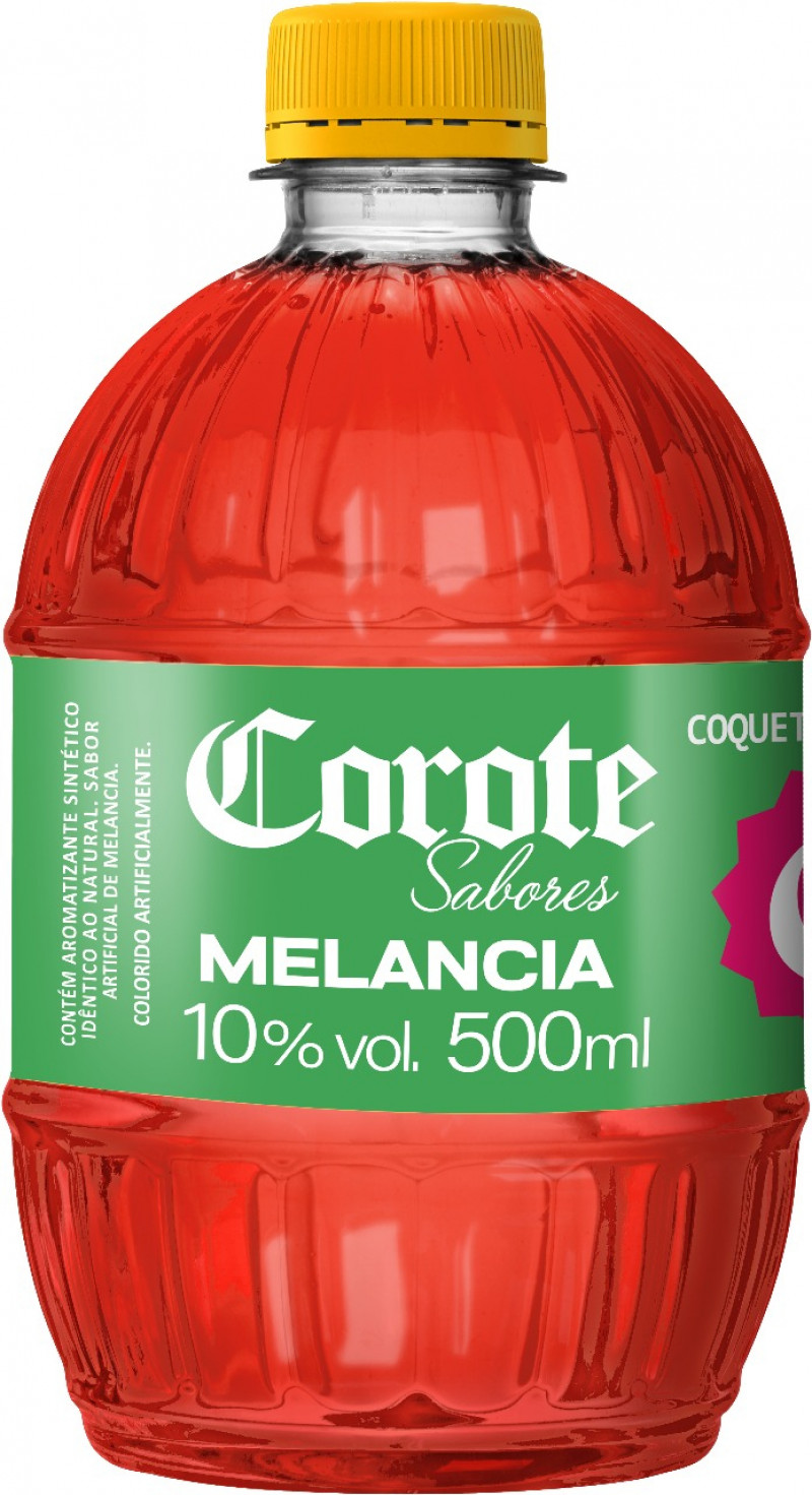 COROTE SABORES PET 500ML - MELANCIA CX COM 12 UN