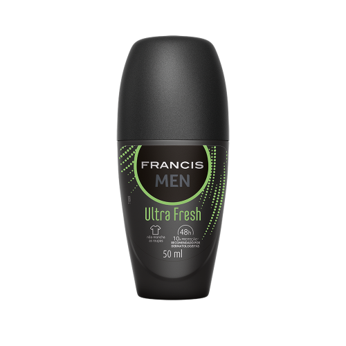 DESODORANTE ROLLON FRANCIS 50ML - MEN VERDE UM COM 1 UM