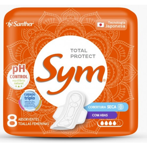 ABS SYM SECA C/8 UNID - C/ ABAS DZ COM 12 UM