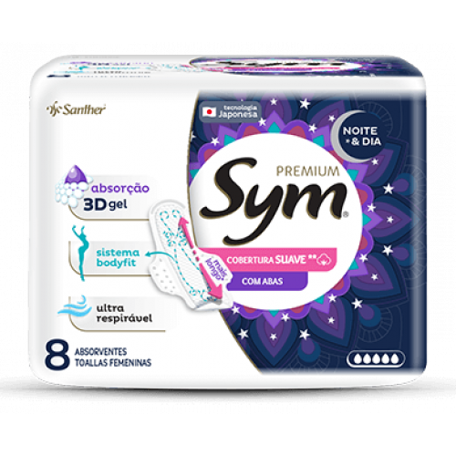 ABS SYM PREMIUM C/8 UNID - NOTURNO C/ABAS UM COM 1 UM