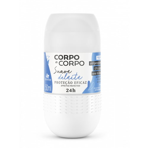 DESOD ANTI ROLL ON CORPO A CORPO 50ML - SUAVE UM COM 1 UM