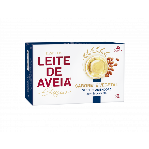 SABONETE LEITE DE AVEIA 90GR - AMENDOAS UM COM 1 UM