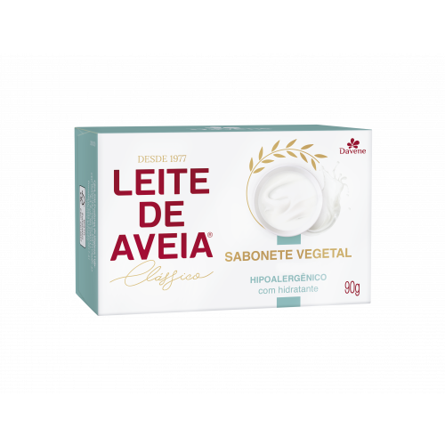 SABONETE LEITE DE AVEIA 90GR - HIPOALERGICO UM COM 1 UM