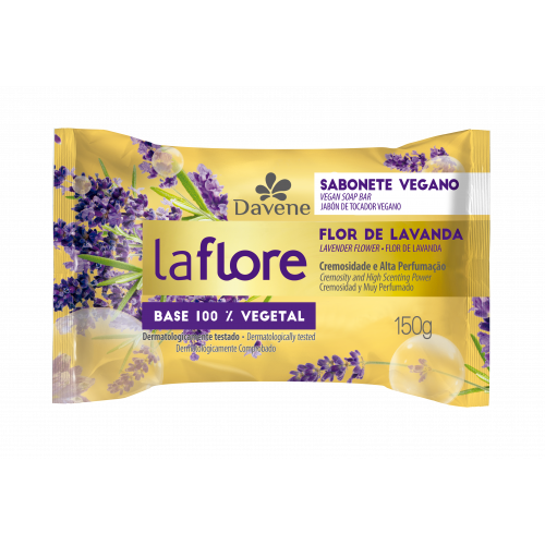 SABONETE LA FLORE 150GR - LAVANDA UM COM 1 UM