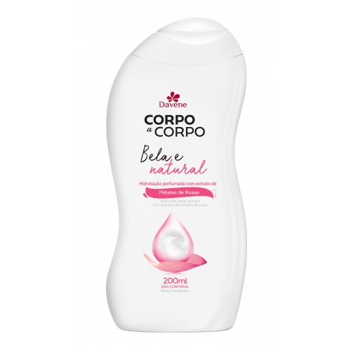 CORPO A CORPO LOCAO DEO DAVENE 200ML - NATURAL UM COM 1 UM