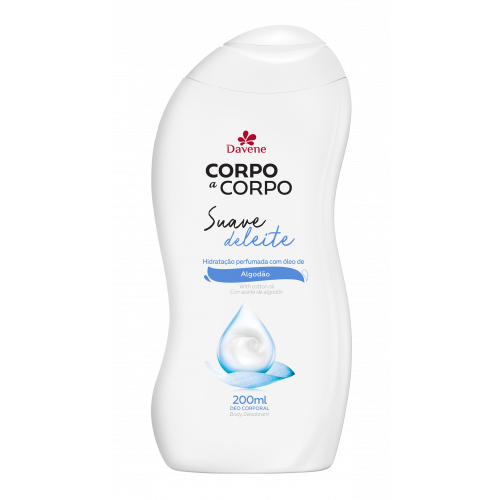 CORPO A CORPO LOCAO DEO DAVENE 200ML - SUAVE UM COM 1 UM