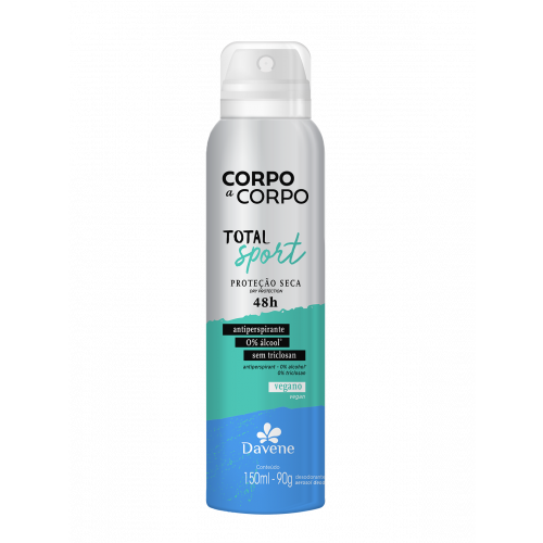 CORPO A CORPO LOCAO DEO AERO DAVENE 150ML - SPORT UM COM 1 UM