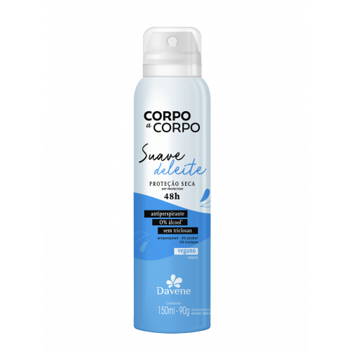 CORPO A CORPO LOCAO DEO AERO DAVENE 150ML - SUAVE UM COM 1 UM