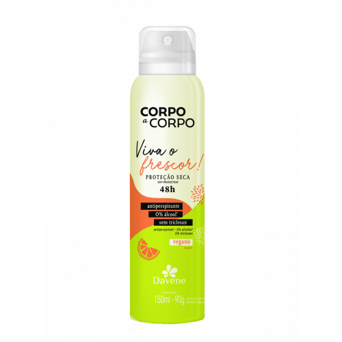 CORPO A CORPO LOCAO DEO AERO DAVENE 150ML - FRESCOR UM COM 1 UM