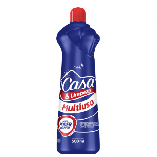 MULTIUSO CASA & LIMPEZA 500ML - SQUEEZE CX COM 12 CX