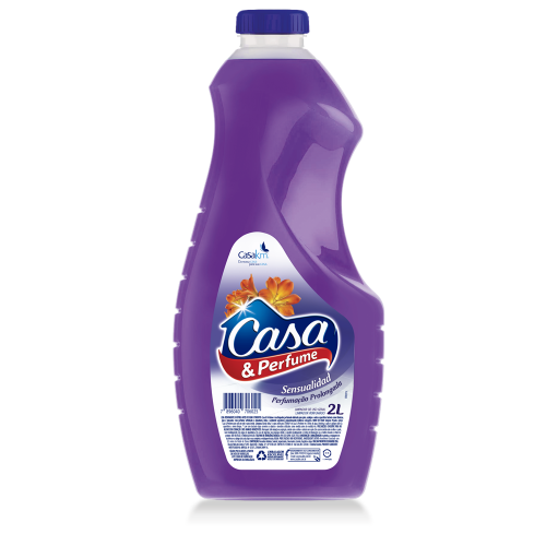 LIMPADOR PERFUMADO CASA & PERFUME 2L - SENSUALIDAD CX COM 6 UM