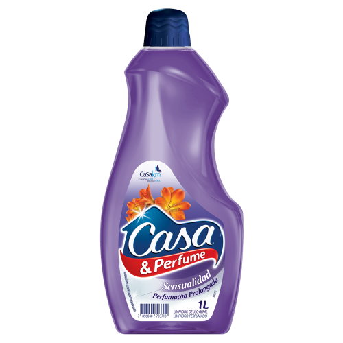 LIMPADOR PERFUMADO CASA & PERFUME 1L - SENSUALIDAD CX COM 12 UM