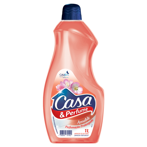 LIMPADOR PERFUMADO CASA & PERFUME 1L - AMABLE CX COM 12 UM