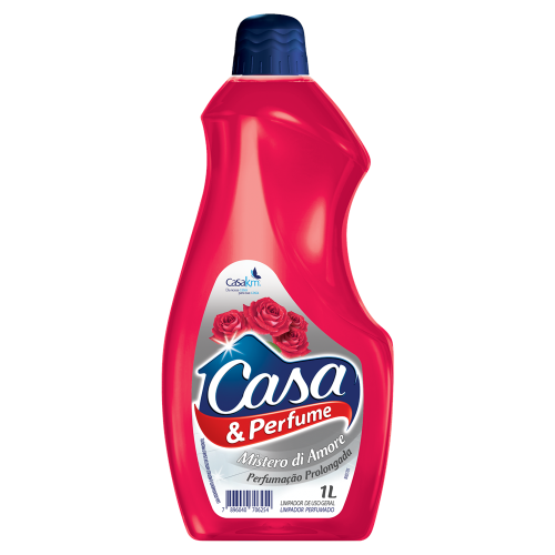 LIMPADOR PERFUMADO CASA & PERFUME 1L - MISTERO DI AMORE CX COM 12 UM